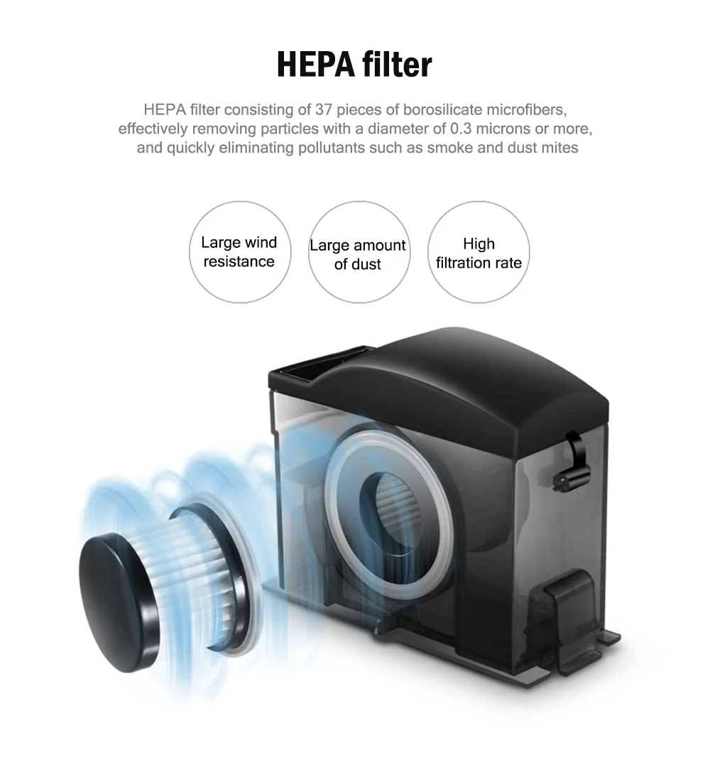 Deerma UV клещей пылесос 12000pa ручной Анти-пыль HEPA для кровати матрас Подушка Диван высокая частота вибрации