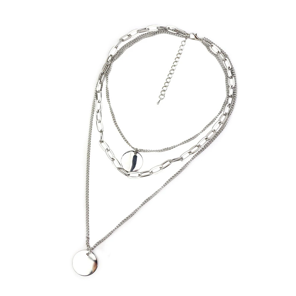 

Contracted Style Restoring Ancient Ways Women Wafer Character Charm Necklace Jewelry Pendant Necklace