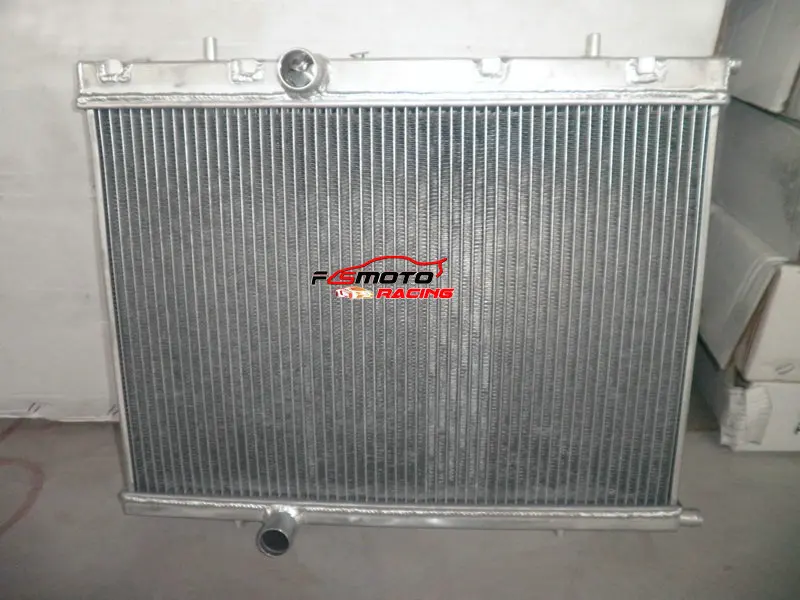 Полностью алюминиевый радиатор для Peugeot 206/307 Citroen C4/XSARA WRC MT/Peugeot 206 GTI/RC 180 1999-2008 07 06 05