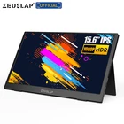 15,6-дюймовый пульт дистанционного управления 1080P FHD 4K UHD IPS экран портативный монитор HDMI-совместимый тип C экран для PS4 переключатель Macbook Pro