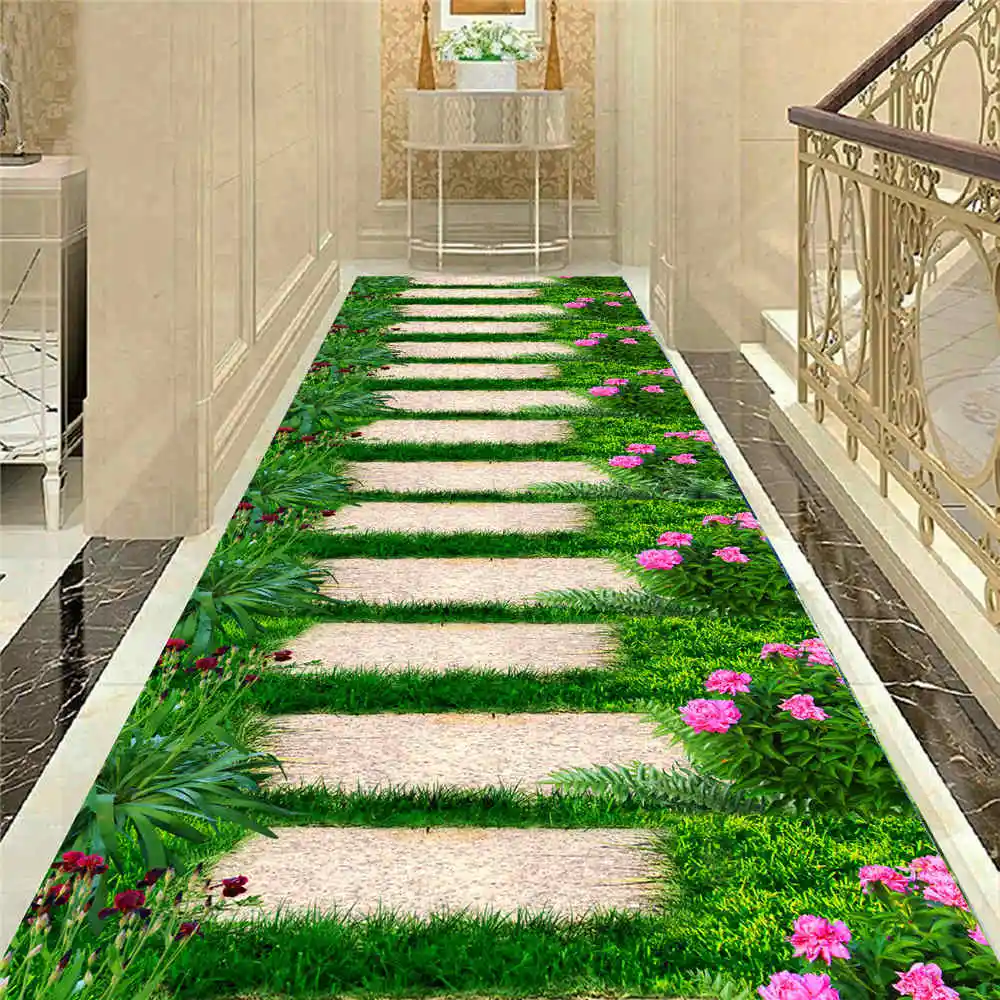 3D Забавный коврик для коридора, спальни, кухни, декоративные коврики для детской комнаты, коврик для игр, пасторальные ковры для гостиной