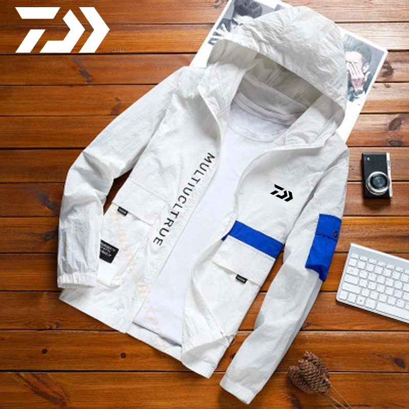 2020 Daiwa уличный водонепроницаемый рыболовный костюм с длинным рукавом модная
