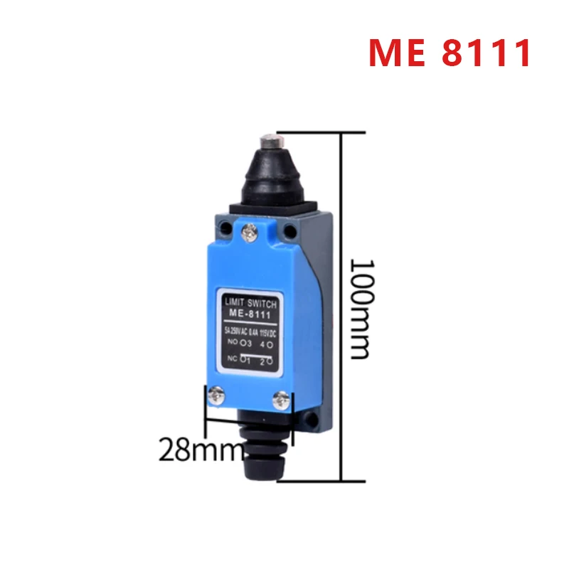 ME Series концевой переключатель поворотный Регулируемый роликовый рычаг
