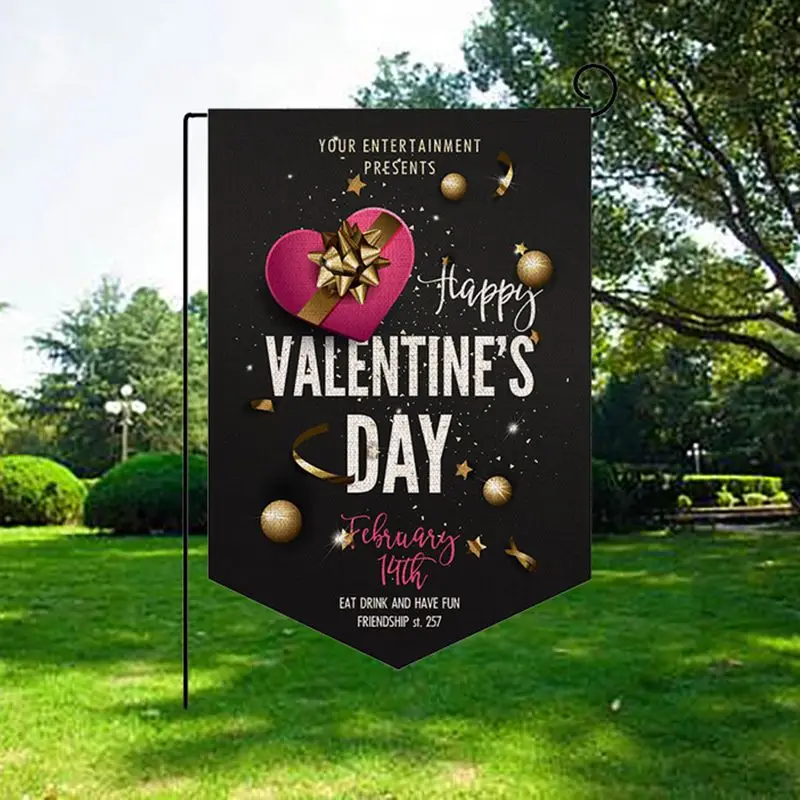 1 шт. декоративное сердце трио Любовь Красный Розовый День Святого Валентина