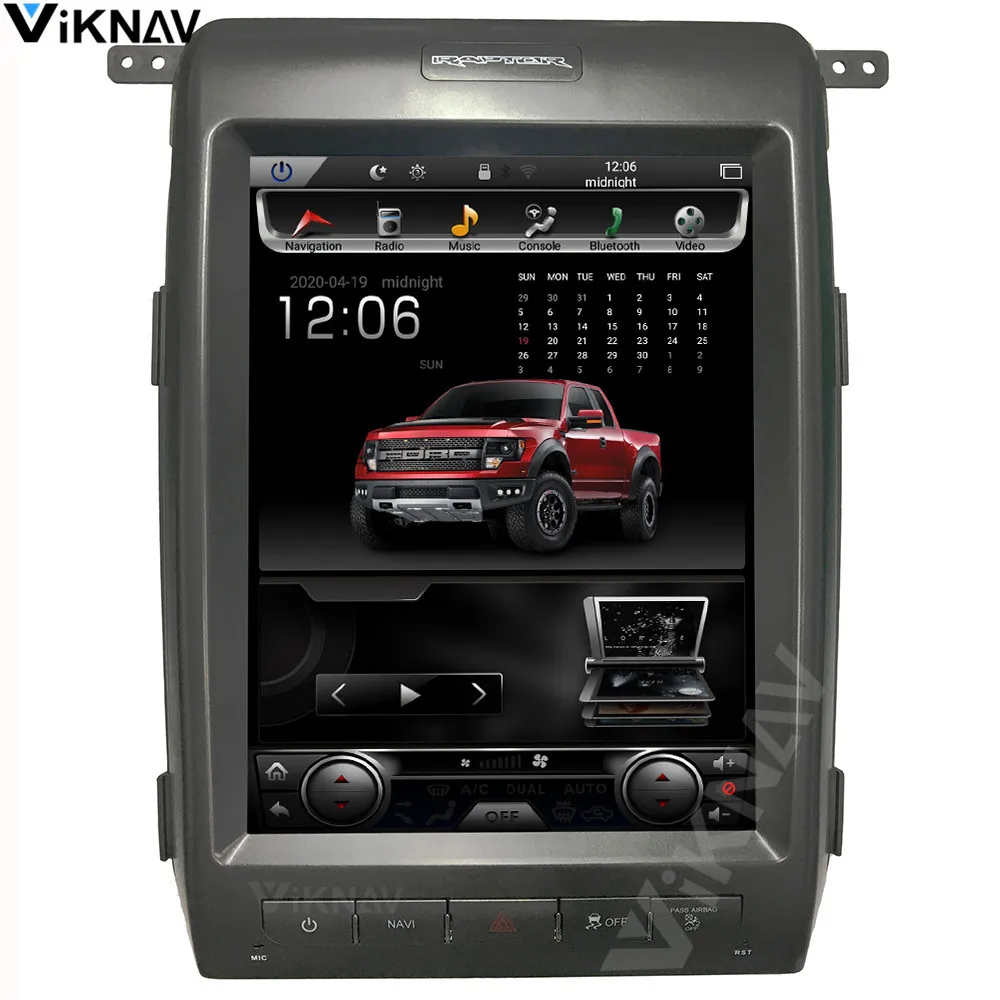 

Автомобильный стерео Мультимедийный Плеер вертикальный экран Android для-Ford F150 2011 2012 2013 GPS навигация Радио DVD плеер головное устройство