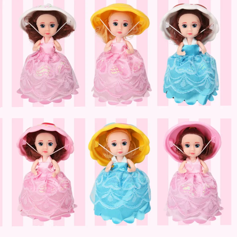 1 шт. детские игрушки Мини мультфильм кекс принцесса трансформированная кукла