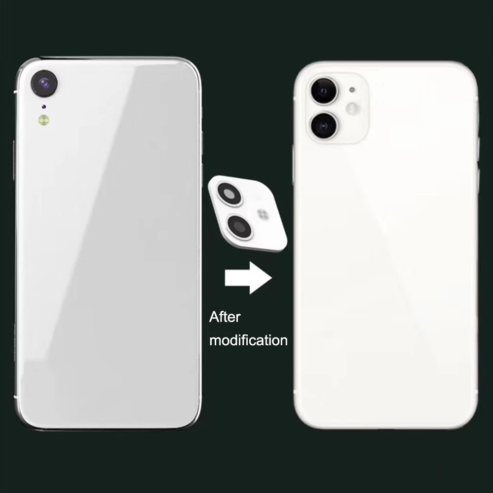 Закаленное стекло изменение секунд для iPhone 11 Pro крышка объектива камеры X XS MAX