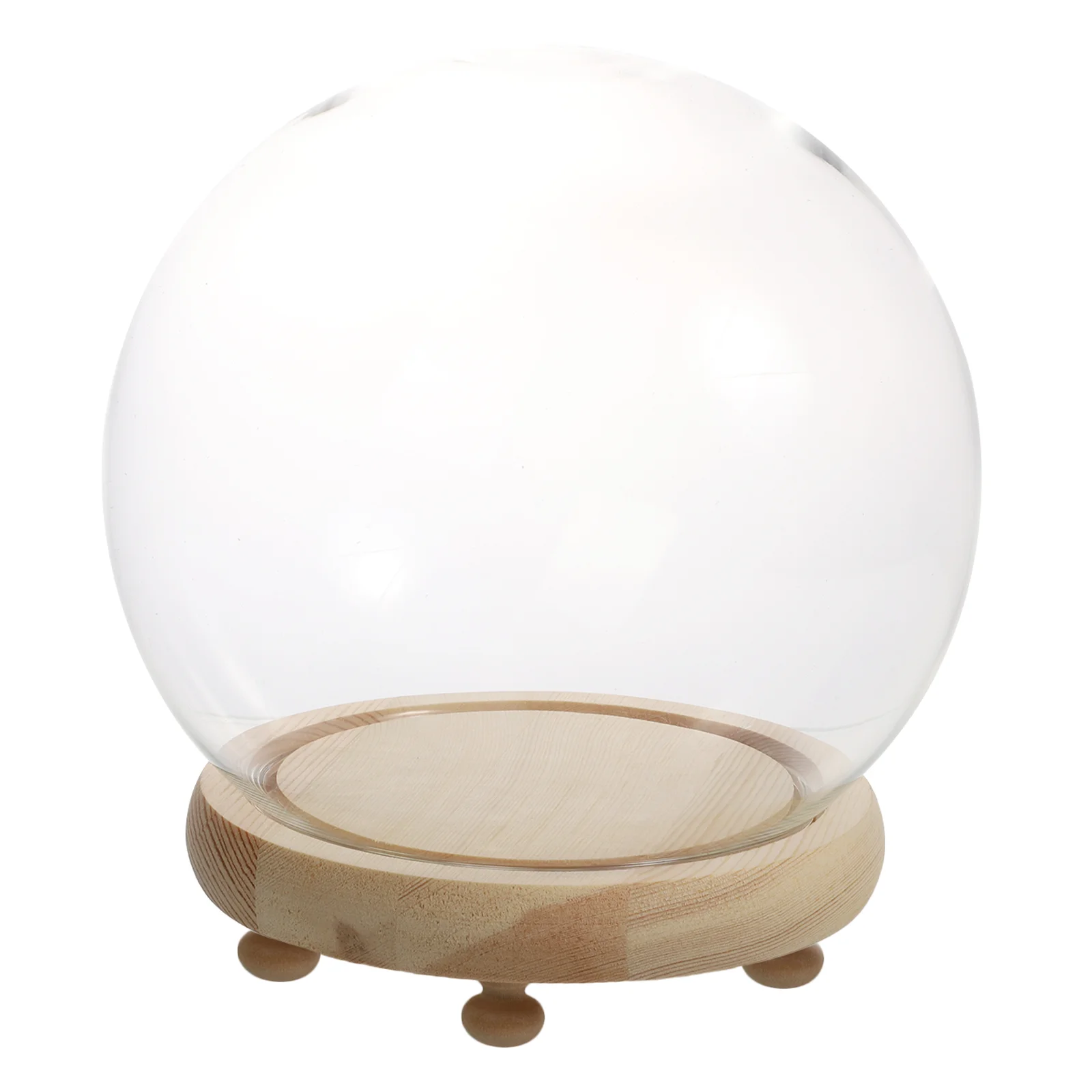 

1 комплект, стеклянная крышка для модели, прозрачная стеклянная коробка для дисплея, сферическая лампа