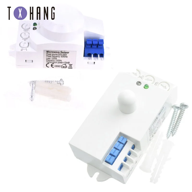 Высокочастотная система 5 8 ГГц светодиодный микроволновый радар на 360 градусов