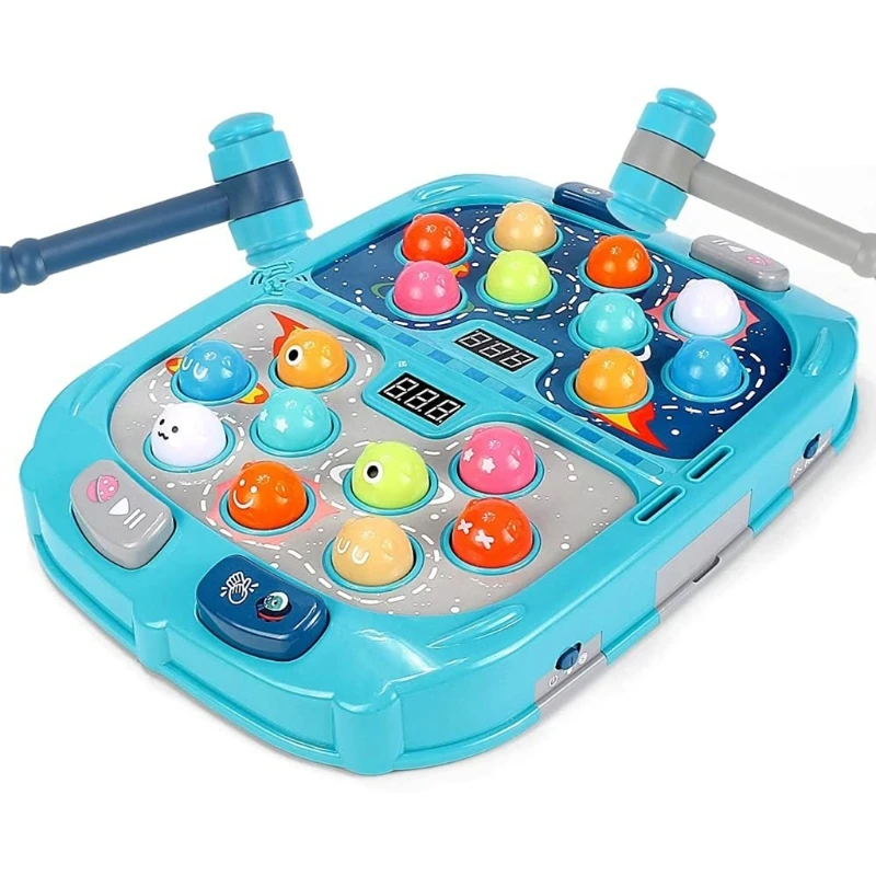 

Creative Whack A Mole Game Light-Up Musical Pounding Educational Birthday Gift