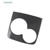carbon fiber car interior accessories water cup frame for mercedes benz gle carbon fiber sticker