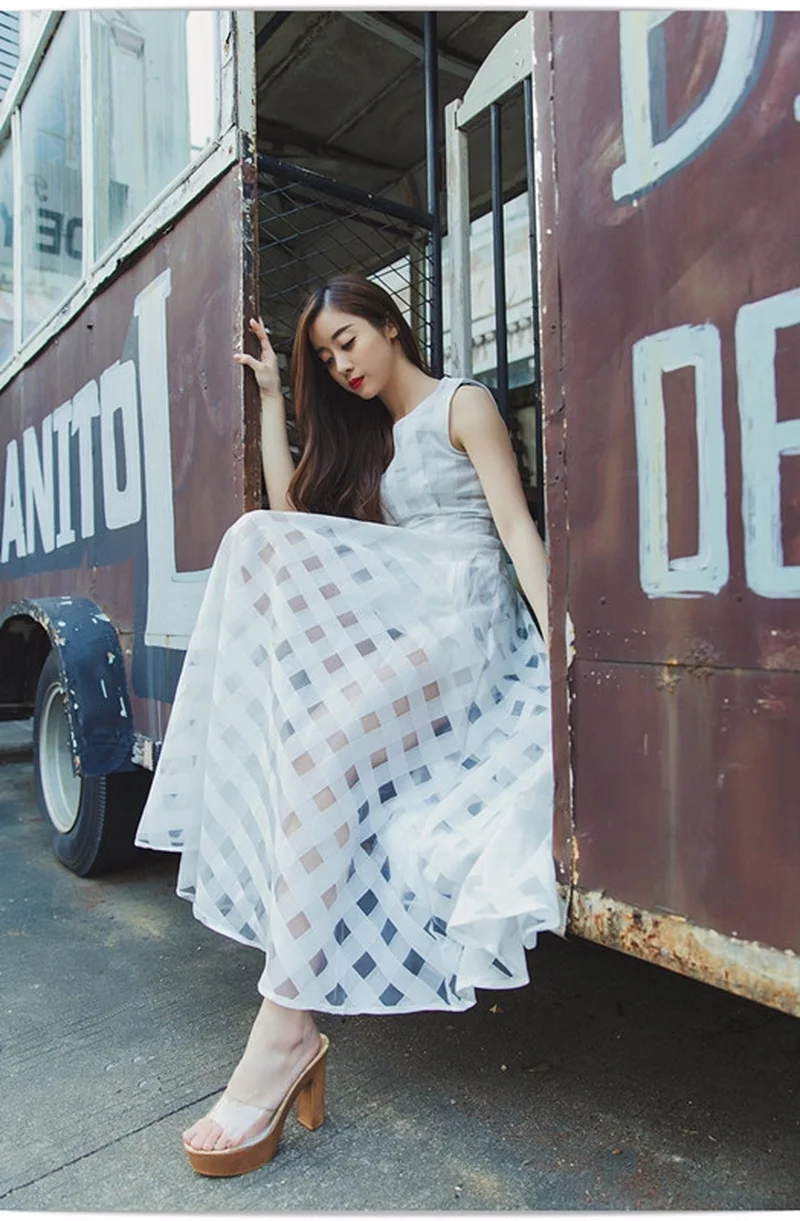 Женское длинное платье из органзы черное винтажное вечернее платье-макси лето 2020