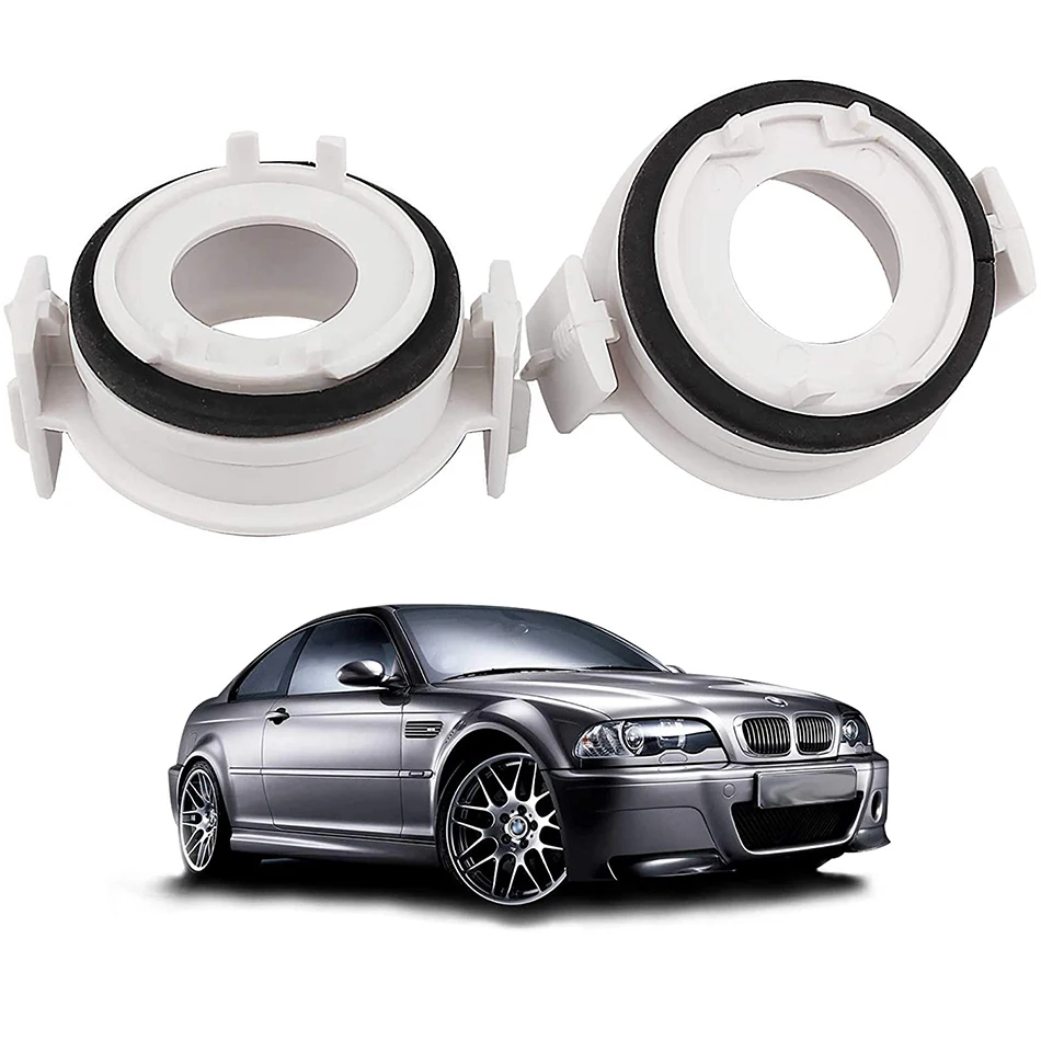 H7 Car LED Headlight Bulbs Retainer Base Holder Adapter For BMW E46 E65 E90 3 Series 325ci 325i 330ci 330i M3 328Ci 323i | Автомобили и