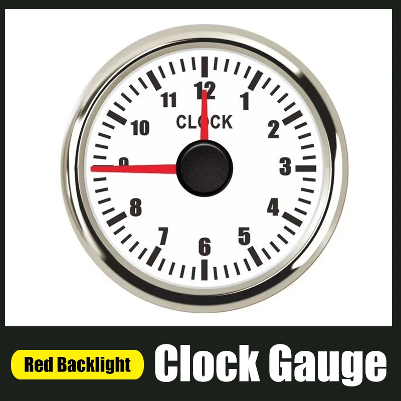 Водонепроницаемые часы манометры для автомобиля лодочный инструмент часовые