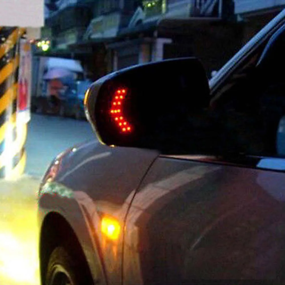 TOSPRA 2 шт. 14 светодиодный индикатор заднего вида со стрелкой автомобильный