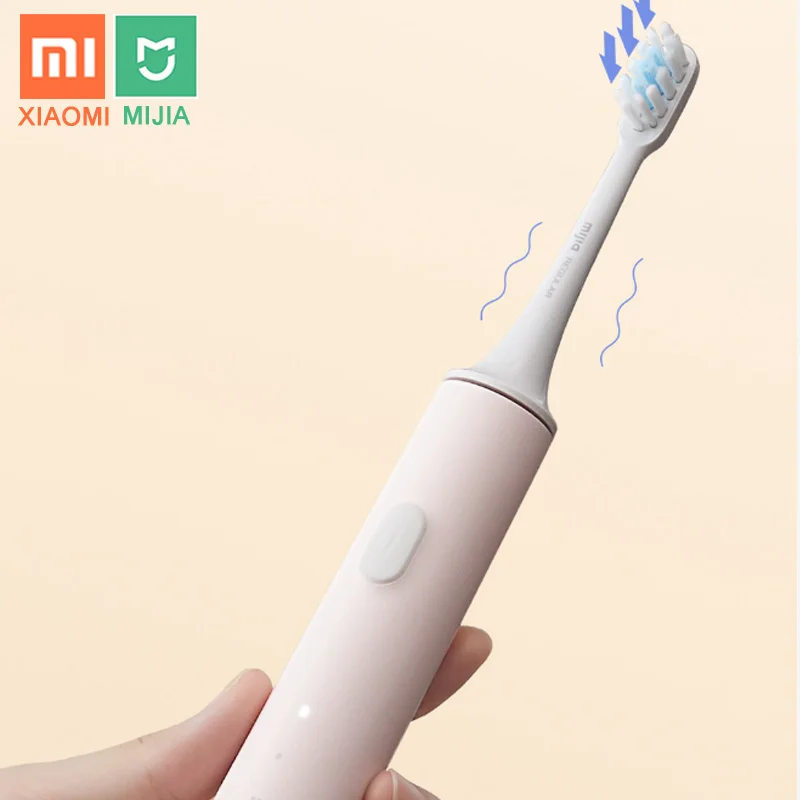 Электрическая зубная щетка XIAOMI MIJIA T500 T300 умная ультразвуковая для отбеливания