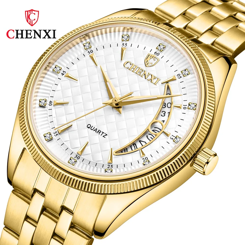 

Watch Men Luxury Brand CHENXI Water Resistant Analog Men Watch Wrist Stainless Steel Sports Casual Reloj De Hombre Dropshipping