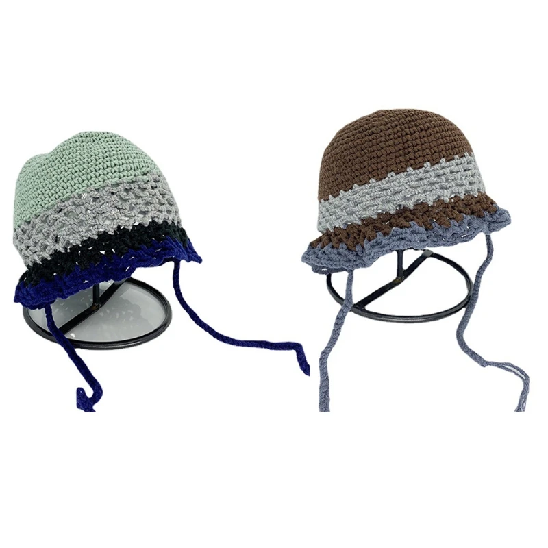 

Ветрозащитная шапочка Y166 в этническом стиле, вязаная шапочка