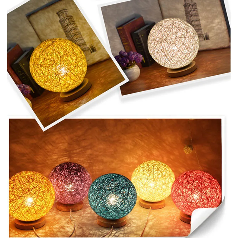 Настольная лампа прикроватная арт деко для спальни гостиной в скандинавском