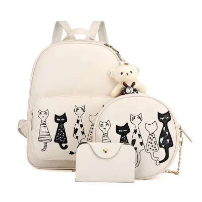 Комплект из рюкзака и сумки на плечо для девочек комплект 3 предметов клатч