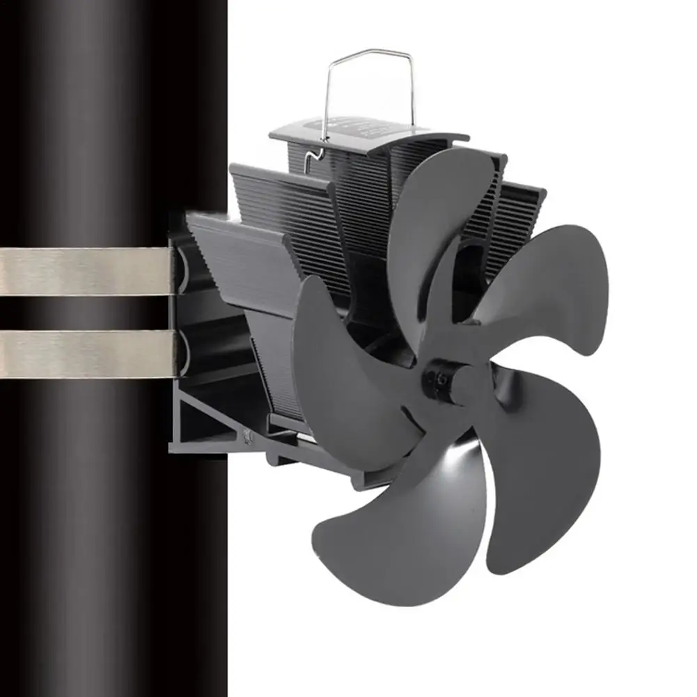 

5 лезвий, подвесная нагревательная горелка для дома, деревянная горелка, камин