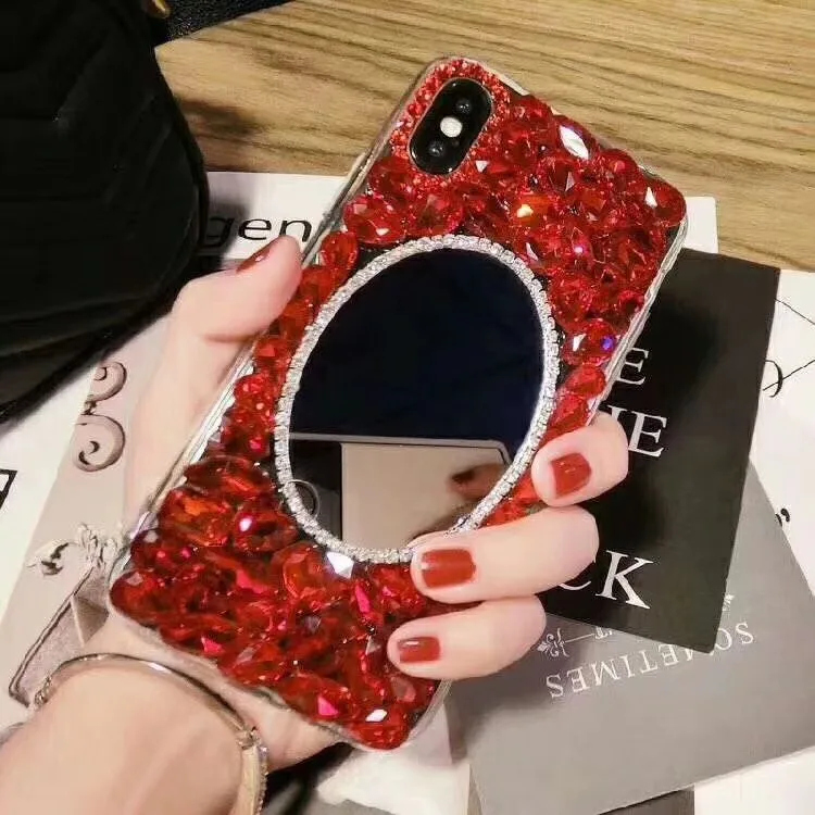 Для Huawei Nova 2s 3 4 E Модный чехол 5 Pro роскошный полный Алмазный 3i макияж зеркало