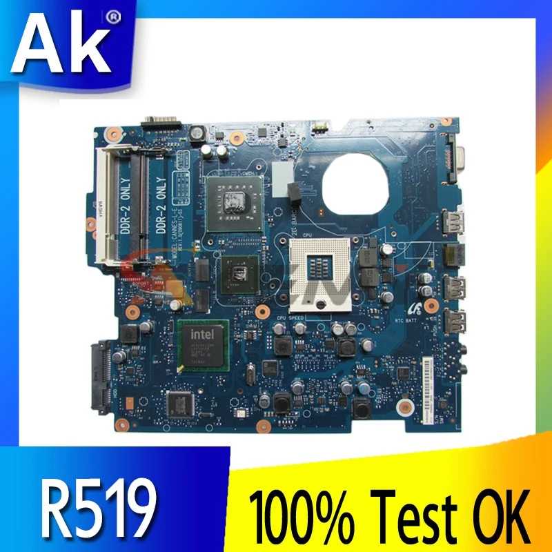 

AKEMY BA41-01148A BA41-01147A BA92-05857A BA92-05857B для samsung R519 Материнская плата ноутбука CANNES-L-E PM45 DDR2