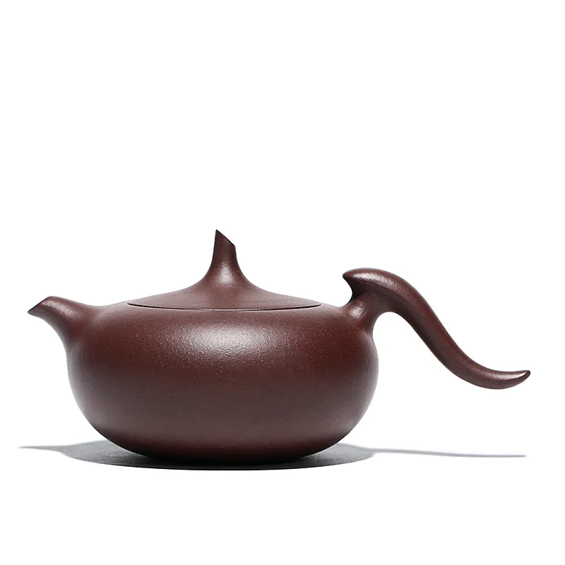 

Teapot 220ml Yixing Purple Clay Tea Pot Zisha Pots Suit Tieguanyin Puer Water Kettle Drinkware Kung Fu Teaware Decoration Crafts