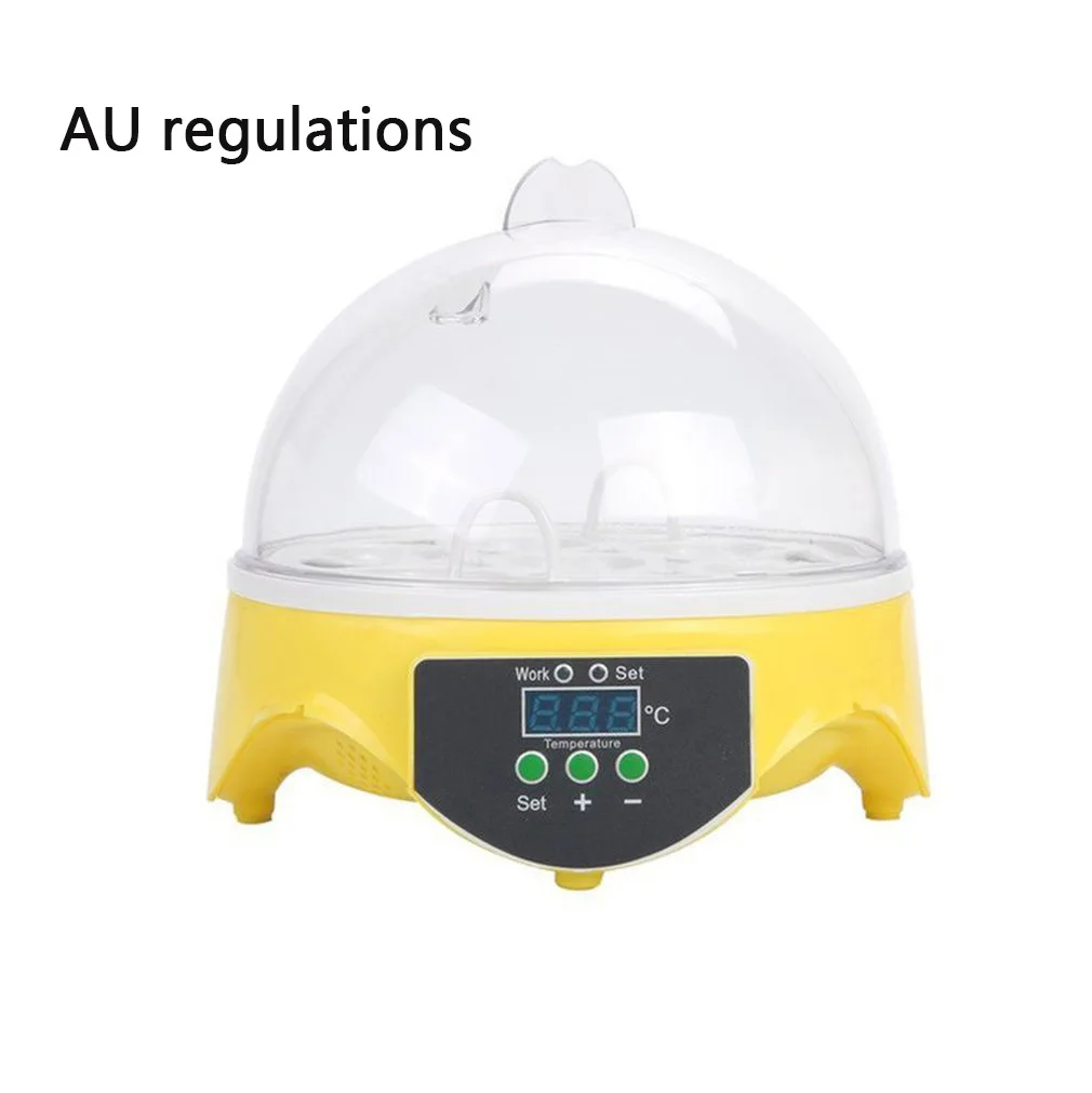 

7 Eggs Capacity Chicken Eggs Bird Incubator Egg Rack Tray Automatic Intelligent Control Quail Parrot Incubation Tool