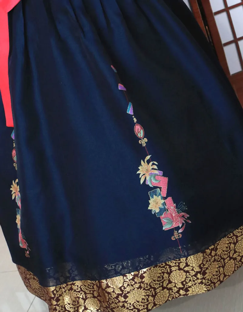 Женский корейский ханбок юбка женский костюм новый улучшенный сценический для