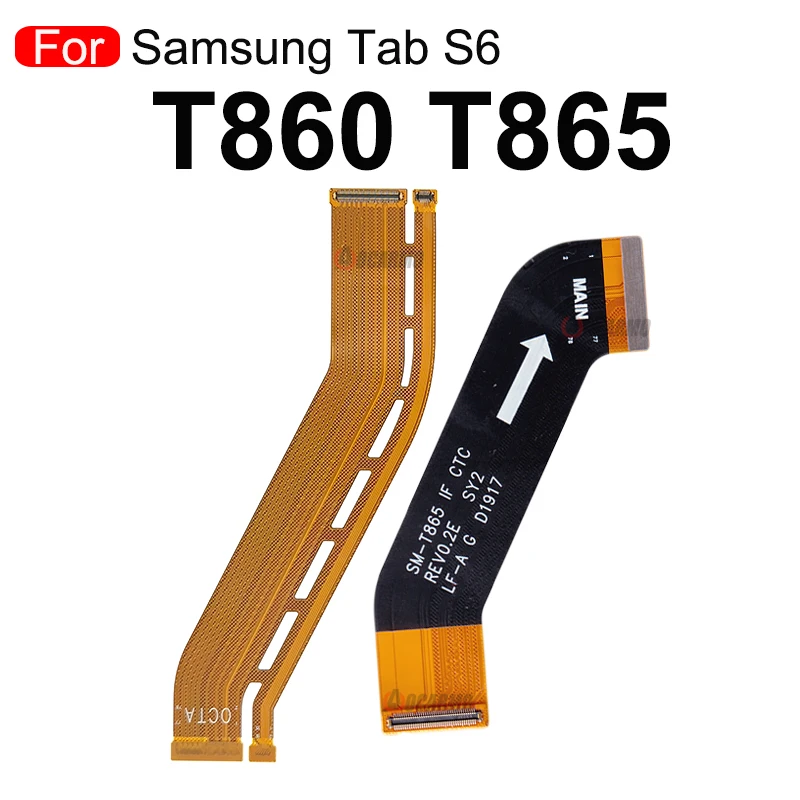 Фото ЖК-экран Подключение основной материнской платы гибкий кабель для Samsung Galaxy Tab S6 T865 ЖК-экран Подключение основной материнской платы гибкий кабель для Samsung Galaxy Tab S6 T865