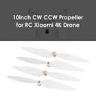 2 парыкомпл. оригинальный Набор пропеллеров CW + CCW Для дрона Xiaomi Mi 4K версия FPV Дрон Радиоуправляемый квадрокоптер запасные части лопасти