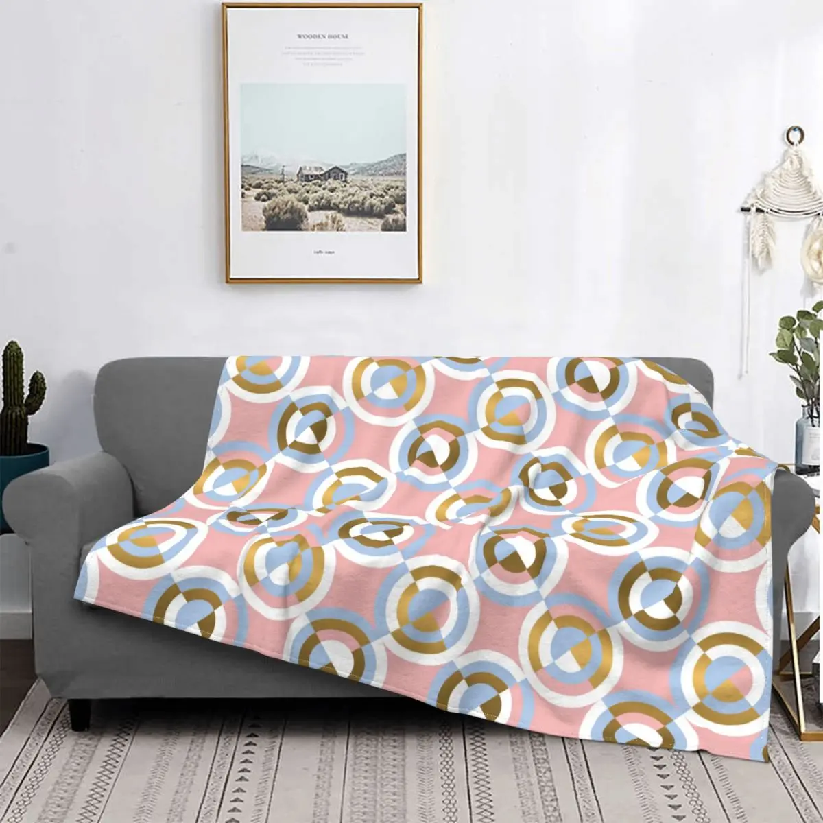 

Одеяла с геометрическим рисунком, украшение из флиса, ультрамягкое покрывало для спальни, тонкое плюшевое одеяло