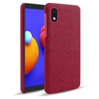 Тканевые Чехлы для Samsung Galaxy A01 core, тонкий тканевый жесткий чехол 5,3 дюйма в стиле ретро для телефона Samsung A01 core SM-A013 Coque Capa