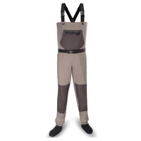 fly fishing chest waders breathable waterproof stockingfoot river wader pants for men and women