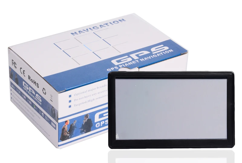 Anfilite 7 дюймов Android Gps навигация 800*480 512 M/16 GB навигатор с Wifi Fm AVIN автомобильный туристический автомобильный навигатор