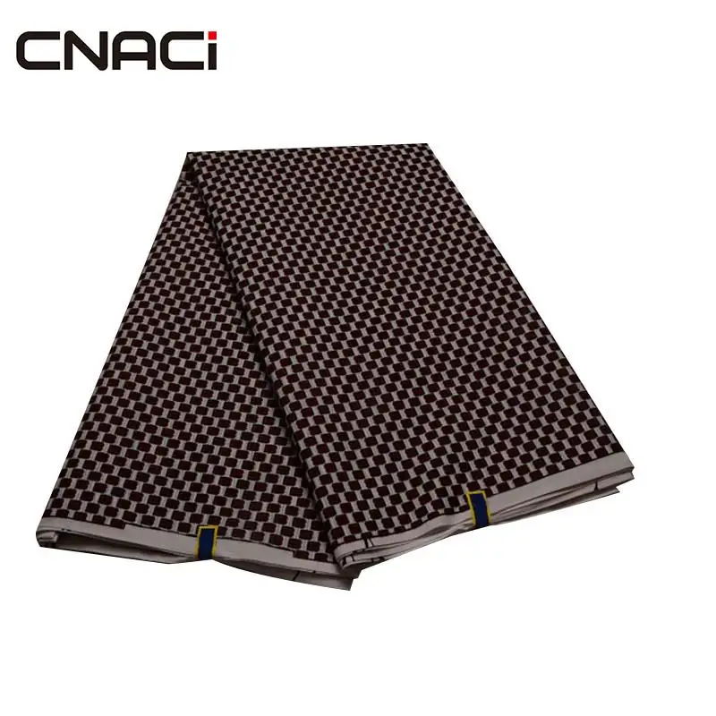 CNACI африканская текстильная восковая ткань Tissu Africain батик нигерийский воск Анкара ткань Африканский настоящий воск Принт 6 ярдов Tissus пэчворк