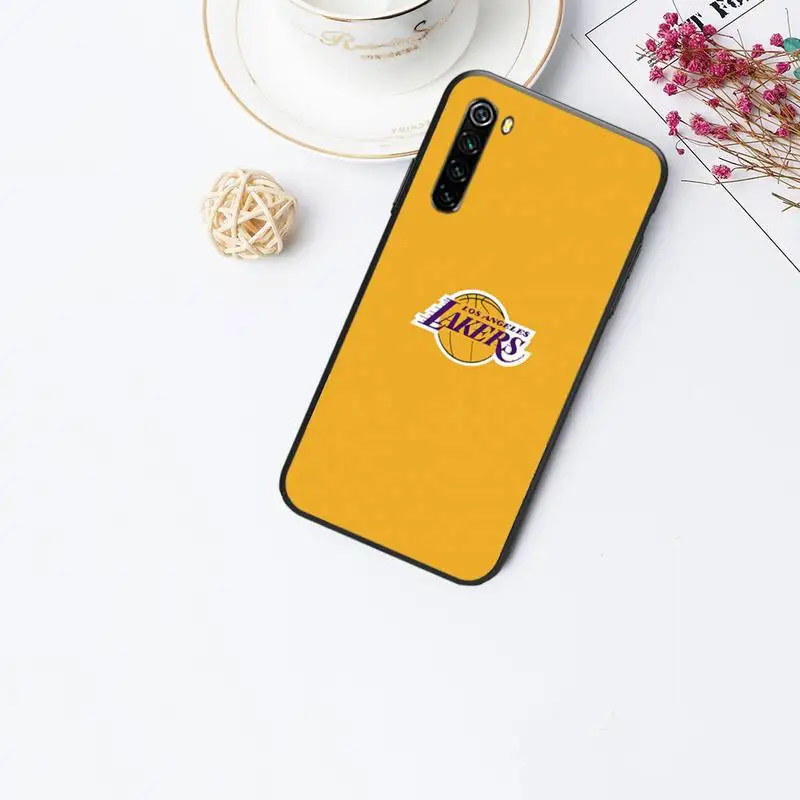 

Laker Basketball Team Case Coque Fundas Etui for Xiaomi Redmi Note 9 8 9s Pro 8t 7 9se Mi 9t 9se Note 10 Pro Lite Cover