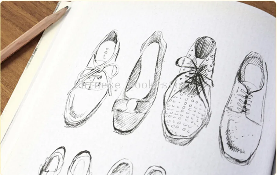 Китайская книга для рисования карандашом базовая начинающих от Feile Bird My first Sketch