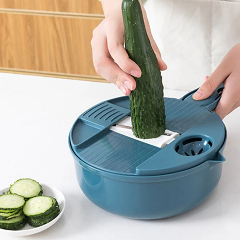 10 в 1 пищевая овощерезка для фруктов резак слайсер Dicer Choppers Mandoline Slicer фруктовый