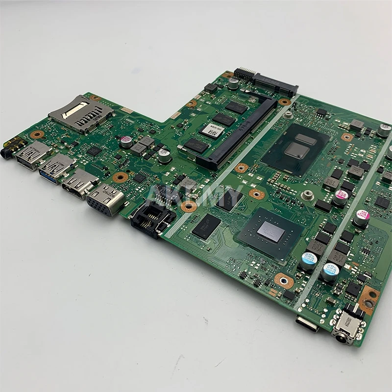 akemy for asus x541uj x541uv x541uq x541u x541 x541uvk x541uqk laotop mainboard x541uv motherboard w gt940m i7 6500u 8gb ram free global shipping