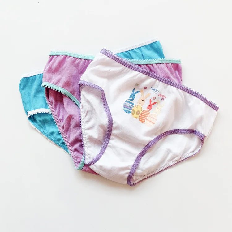 3 шт./партия Модное детское нижнее белье милое с треугольными чашечками для