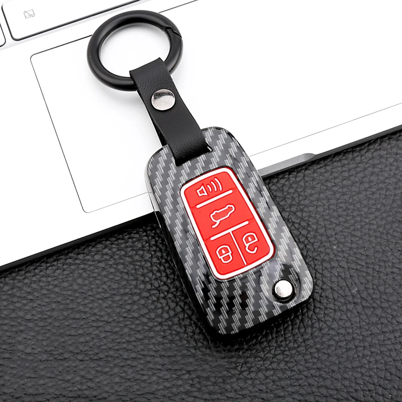 Carbon fiber pattern car key case For Chevrolet Buick Cruze Aveo Trax Opel Astra Corsa Meriva Zafira Antara Car accessories | Автомобили и