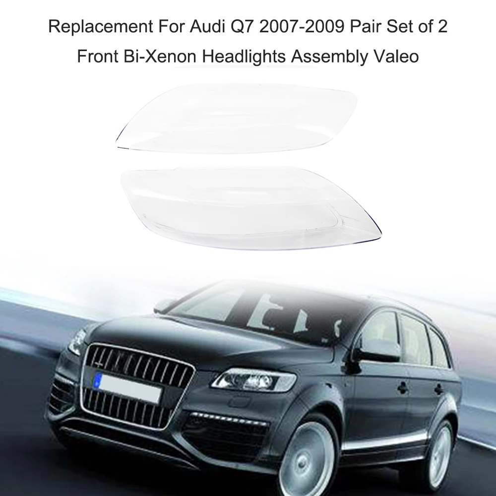 1 пара автомобильных левых и правых передних фар прозрачная крышка для объектива