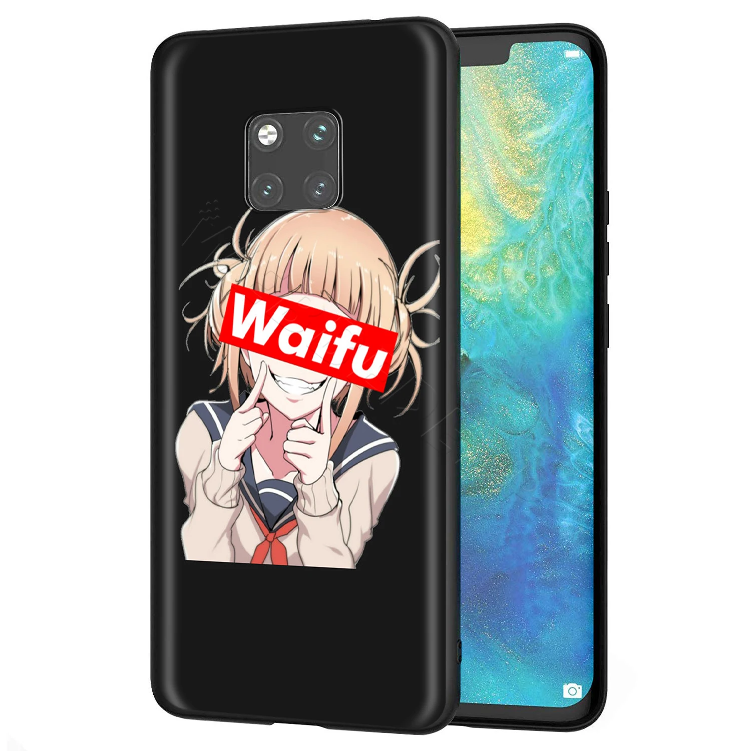 Webbedepp Sugoi Senpai аниме waifu чехол для Huawei P8 P9 P10 P20 P30 Lite Pro P Smart Z 2019 Mini | Мобильные телефоны