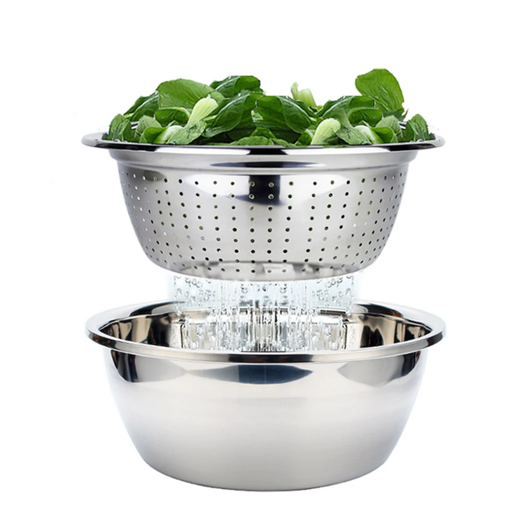 Нержавеющая сталь спагетти сито для овощей дуршлаг дома ресторана Кухня Еда