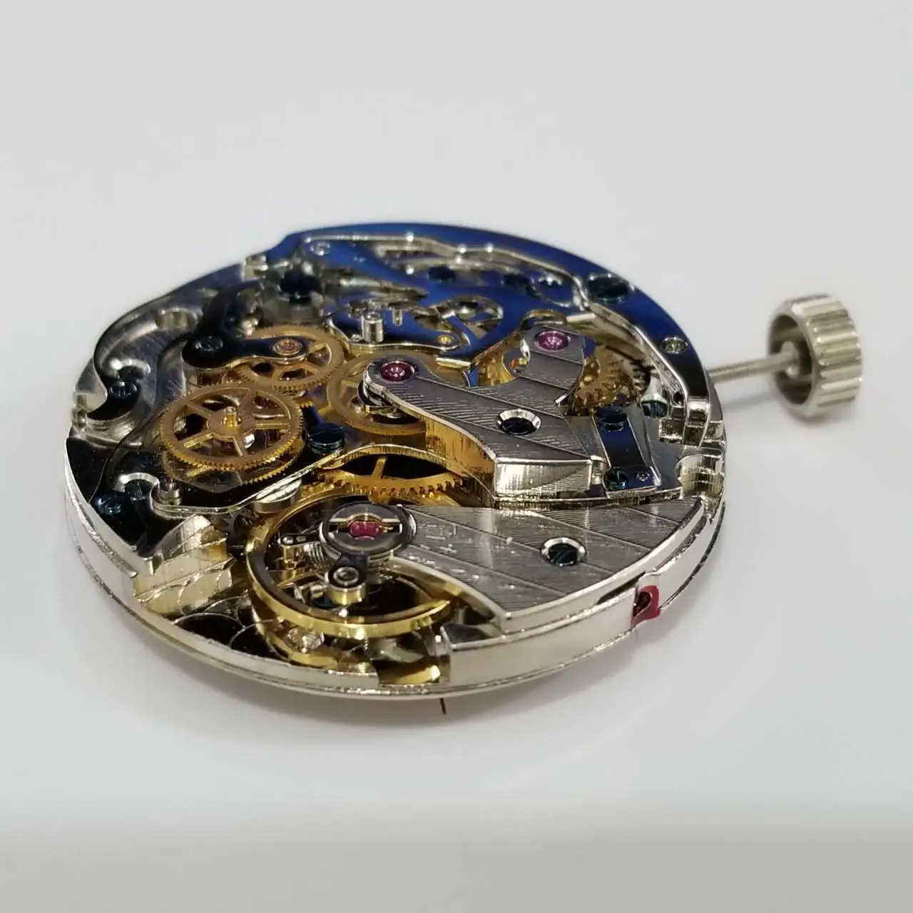 

3-Eye 21600bph 22 Jewels Mechanical Chronograph ST19 Hand-wind Movement For Seagull ST1902 TY2902 Replacement Repair Accessories