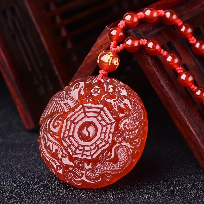 Подвеска с открысветильник натуральный дракон Феникс благоприятная Сплетница