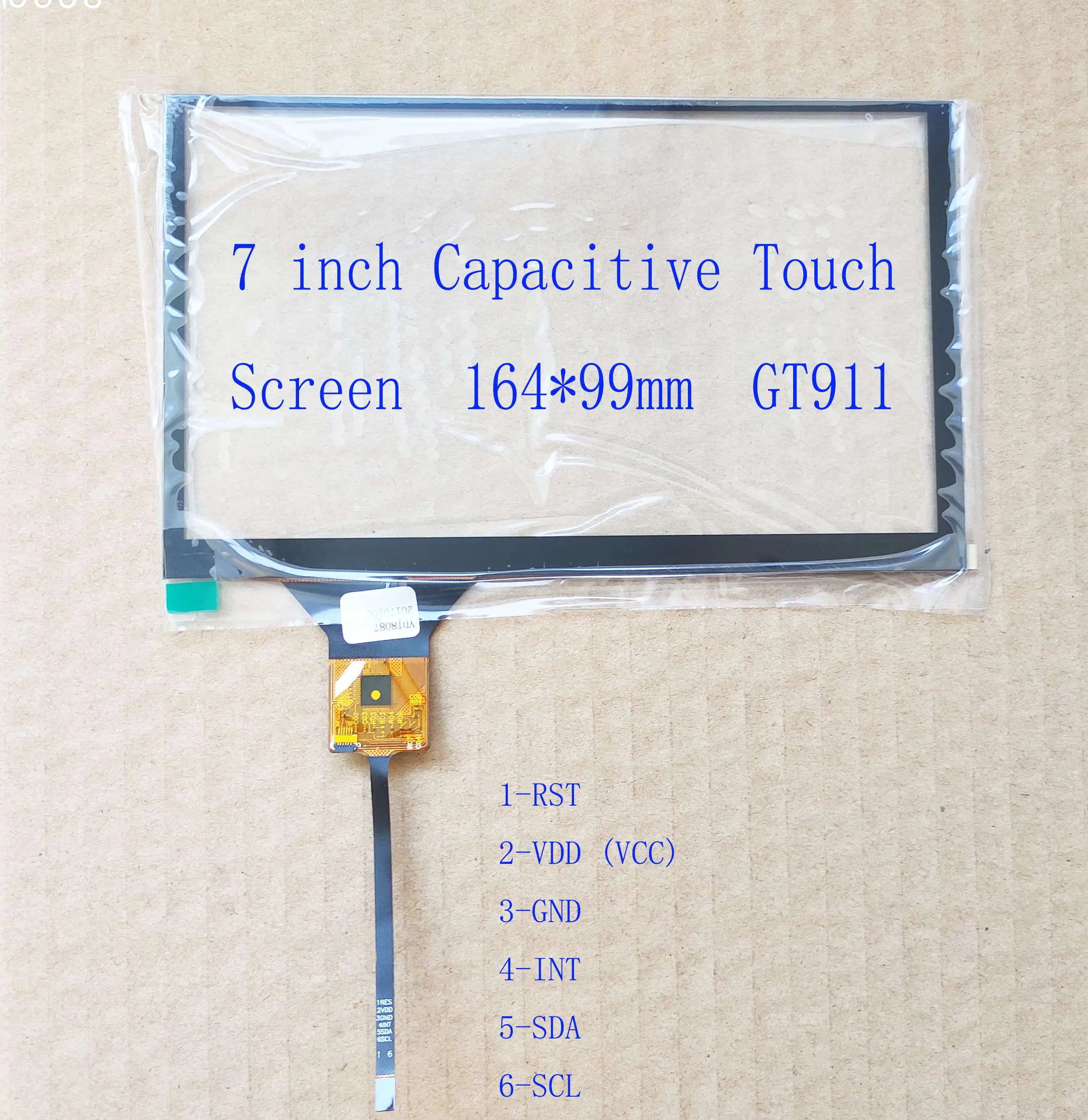 8 дюймовый Capaivitve Touch для автомобильного DVD навигатора Carpc DIY Univesal GT911 6pin Volkswagen с