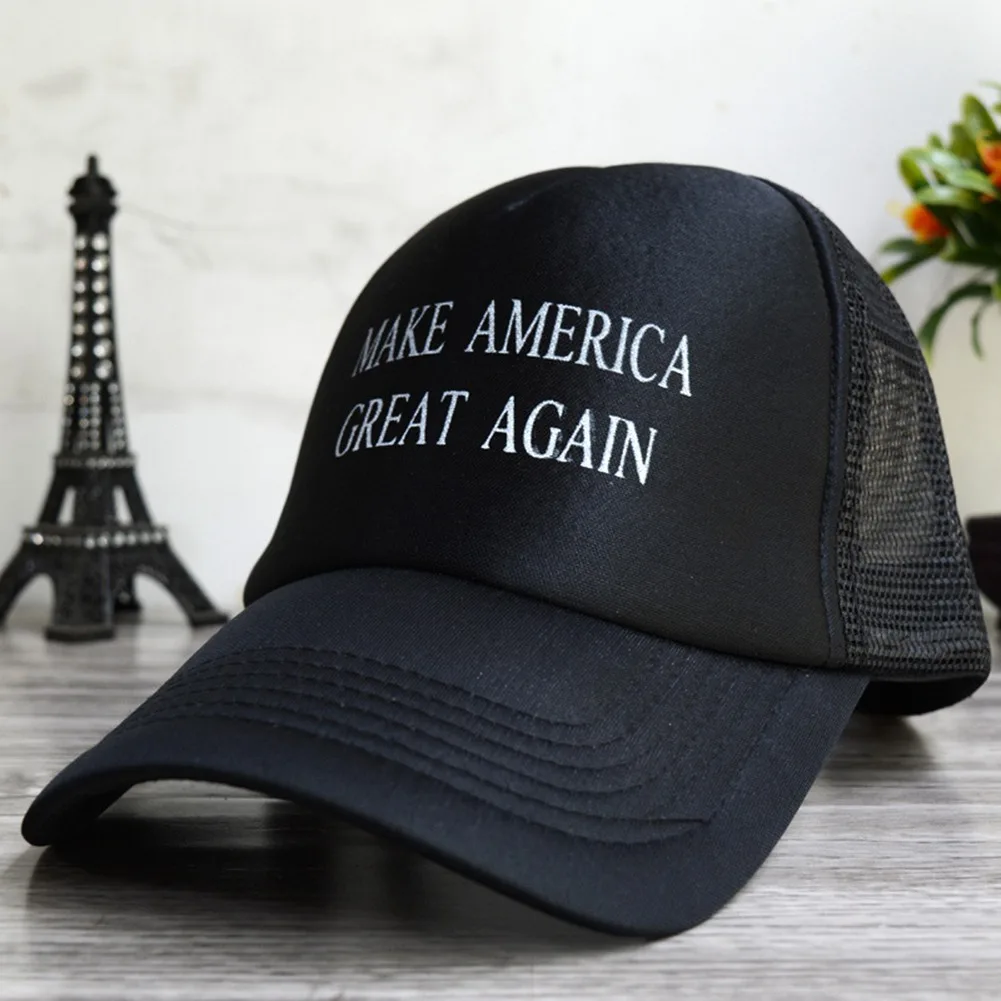

Trump American Presidential Hat Donald Trump Republican Hat Cap Embroidered Mesh Cap